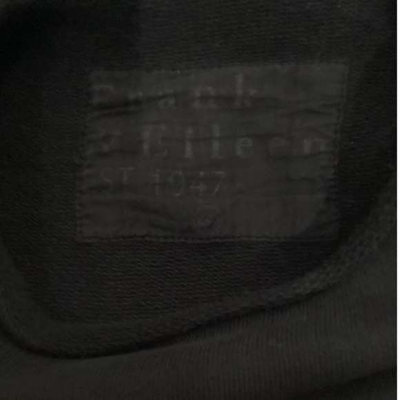 Frank & Eileen Ella The Easiest Dress Triple Fleece In Black Size XS Small - Picture 10 of 12